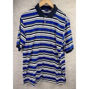 Polo Golf VTG Golf Polo, 100% Cotton, Blue Pony, Sz XL